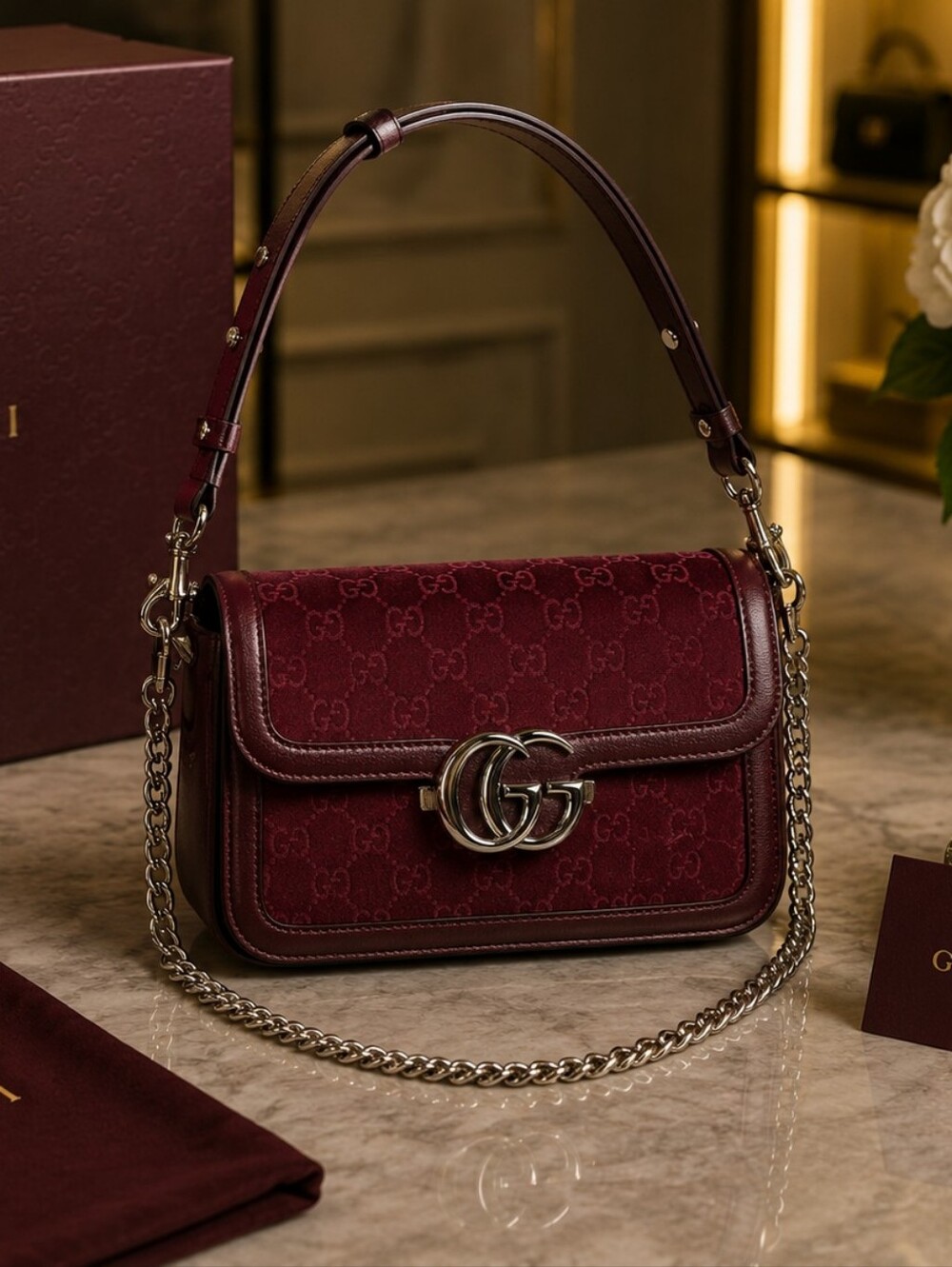 Gucci GG Gp Small Shoulder Bag